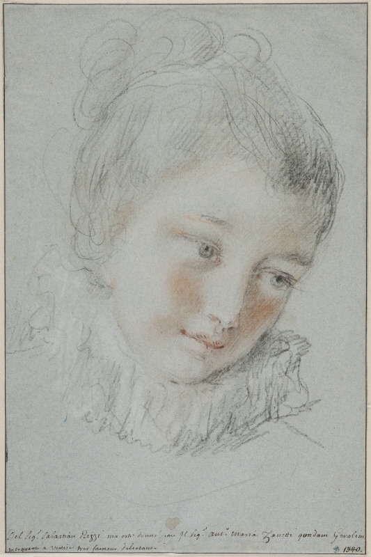 Head of a Young Girl, Facing Slightly Right
