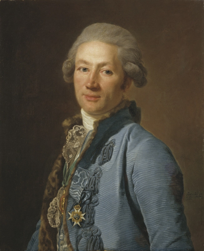 Christoffer Bogislaus Zibet, Court Chancellor and Baron, 1784