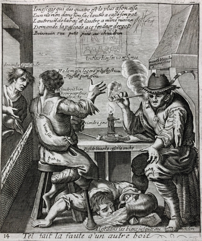 Samling av illustrerade ordspråk, Paris 1657-1663