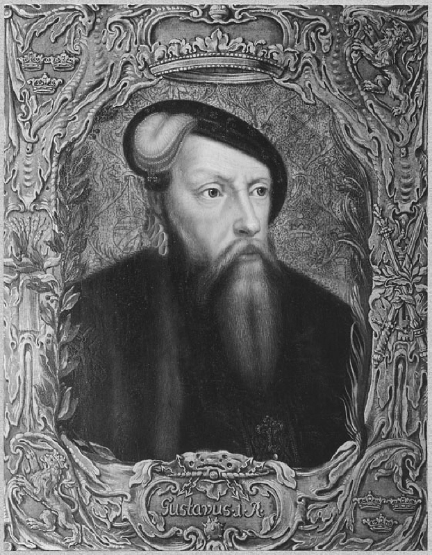 Gustav Vasa (1496-1560), king of Sweden, married to 1. Katarina of Saxony-Lauenburg, 2. Margareta Leijonhufvud, 3. Katarina Stenbock