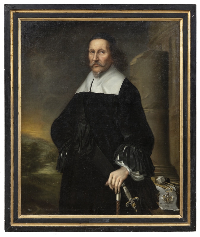 Georg Stiernhielm (1598–1672), riksantikvarie, riksarkivarie, skald, 1663