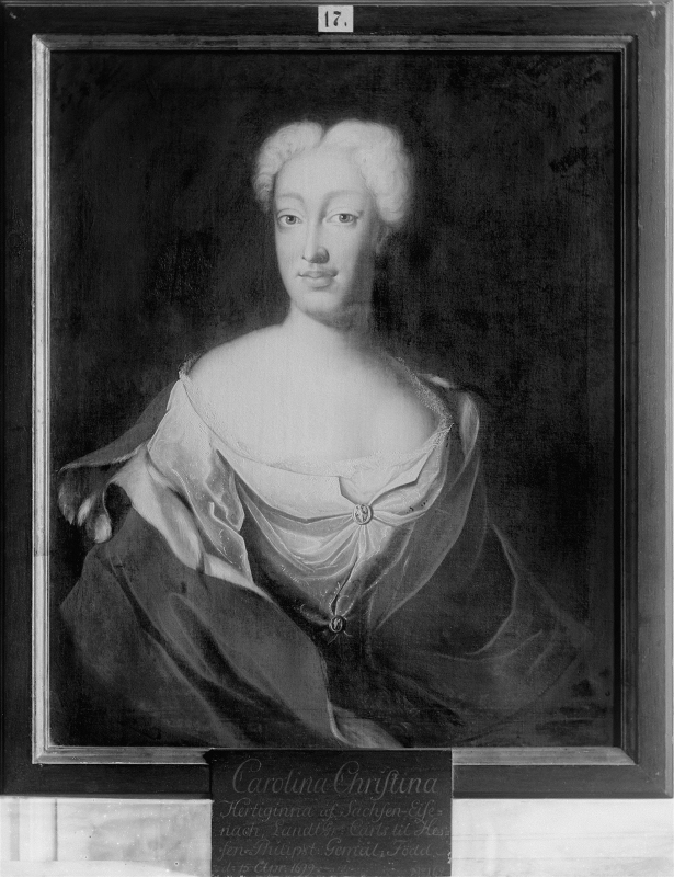Karolina Kristina, 1699-1743,  prinsessa av Sachsen-Eisenach