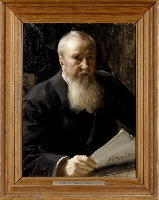 Carl Fredrik Liljevalch (1837–1909), Industrialist, Ironworks Manager and Patron, 1906