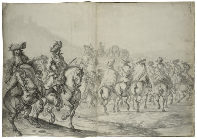 Cavalry Advancing