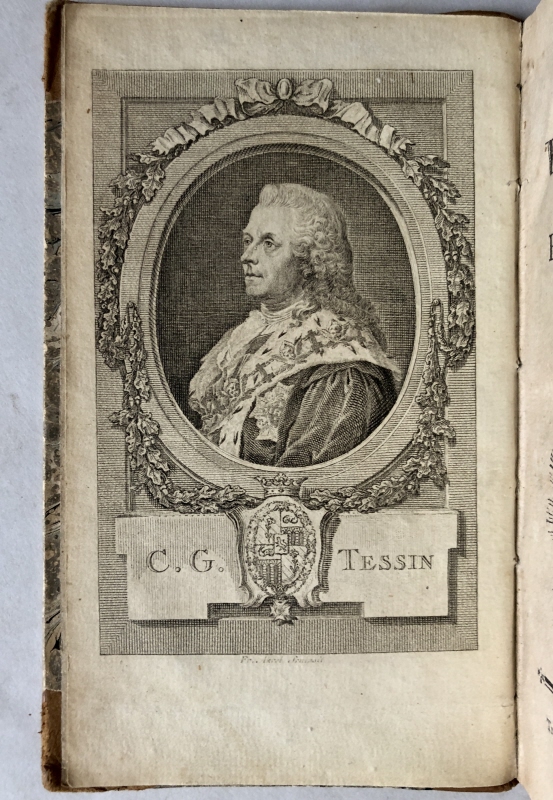 Carl Gustav Tessin (1695-1770), greve, diplomat, hovman, konstsamlare, g.m. Ulrika Lovisa Sparre af Sundby