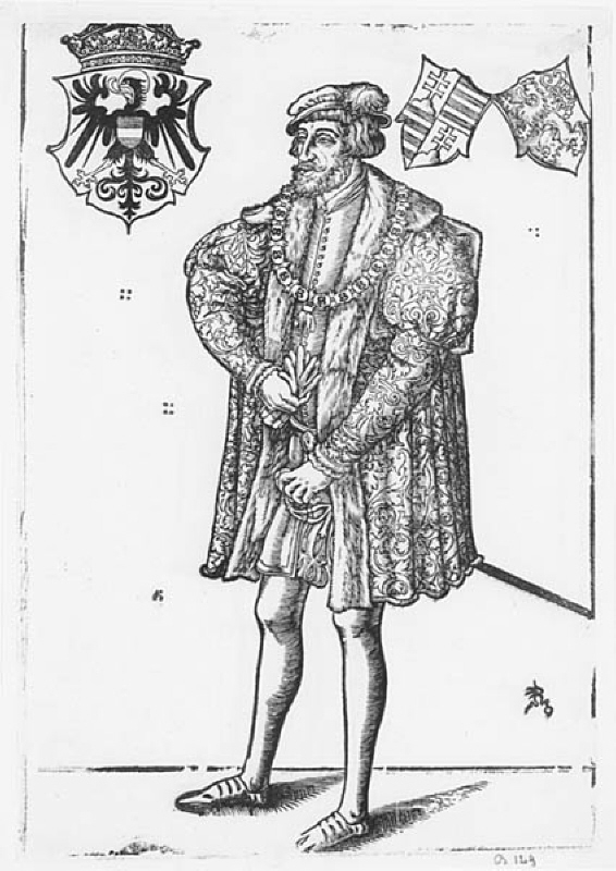 Porträtt av Kejsar Ferdinand I