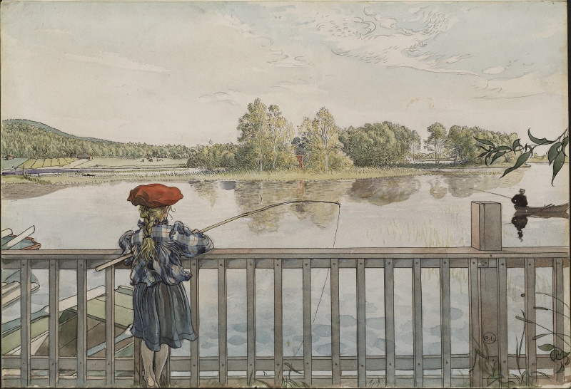 Lisbeth Angling. From A Home (26 watercolours)