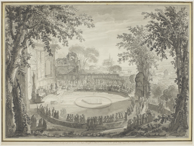 Session of the Accademia dell'Arcadia on 17 August 1788