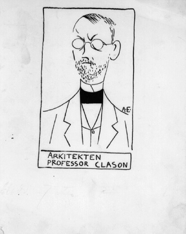 Arkitekten professor Isak Gustaf Clason