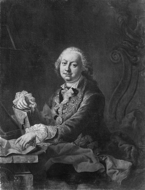 Martin van Meytens t.Y (1695-1770), the imperial court painter, academy director in Vienna