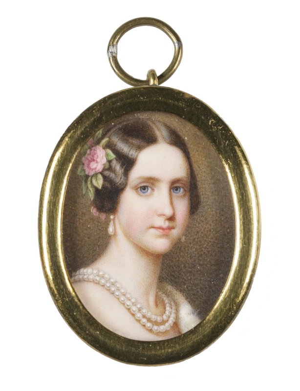 Portrait of Maria Amelia, Princess of Brazil