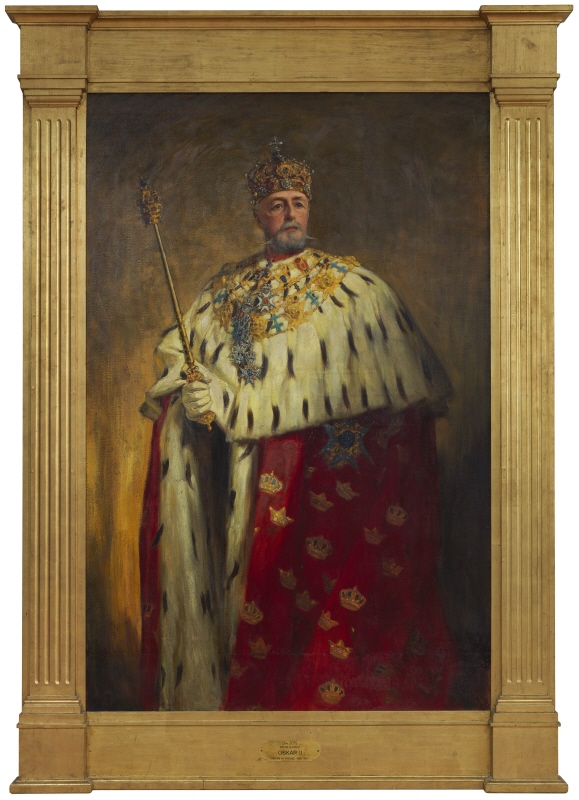 Oskar II (1829–1907), kung av Sverige och Norge, 1897