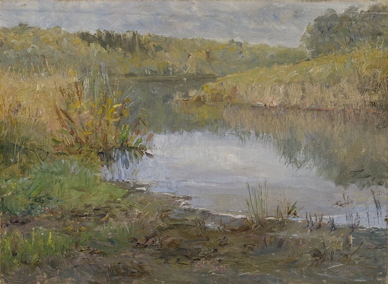 A River in France. Study