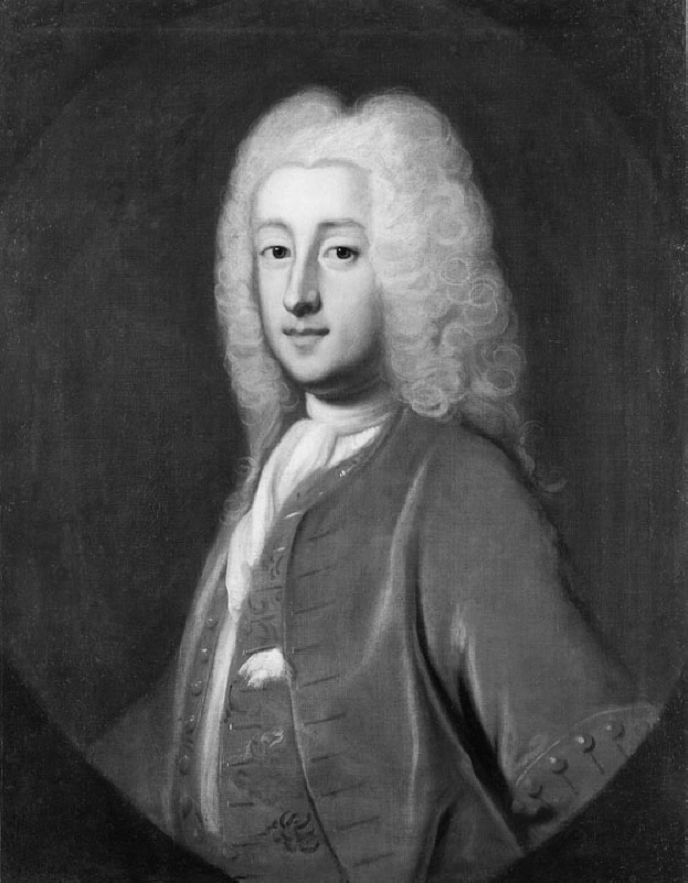 Lars Cronhielm of Flosta (1698-1755), count, chamberlain, chief judge, married to 1. Eleonora Magdalena Mariana Posse of Säby, 2. Ulrika Christina Duwall