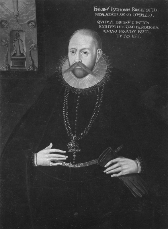 Tyko Brahe (1546-1601), astronomer, married to Kristine Barbara Jörgensdatter
