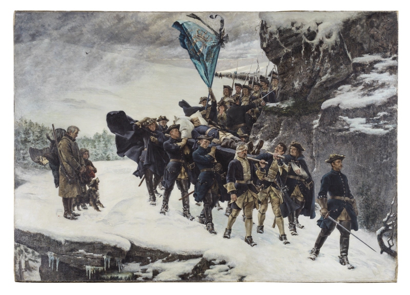 Bringing Home the Body of King Karl XII of Sweden