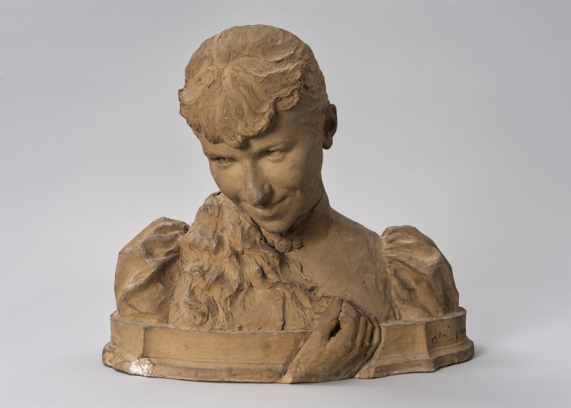 Sculpted portait of a Woman, 1891