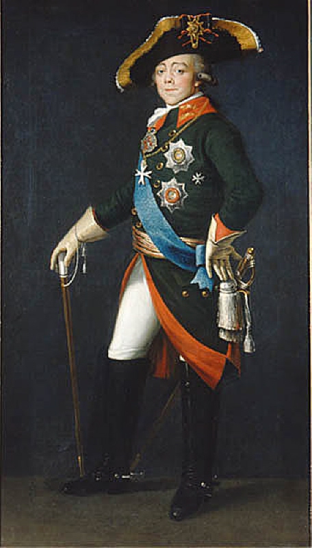Paul I (1754-1801), kejsare av Ryssland, gift med 1. Natalia Vilhelmina av Hessen-Darmstadt, 2. Maria Sofia av Würtemberg