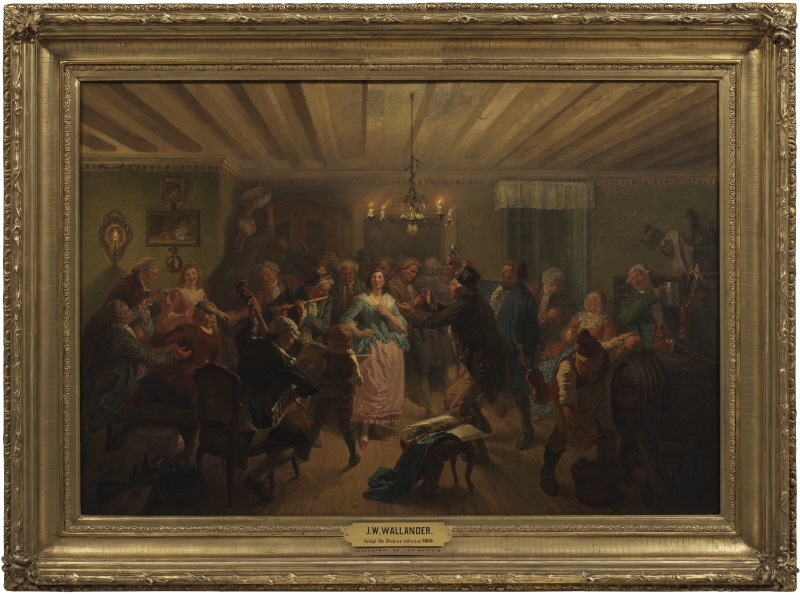 The Concert at Tre Byttor. Scene from Fredman's Epistle No. 51