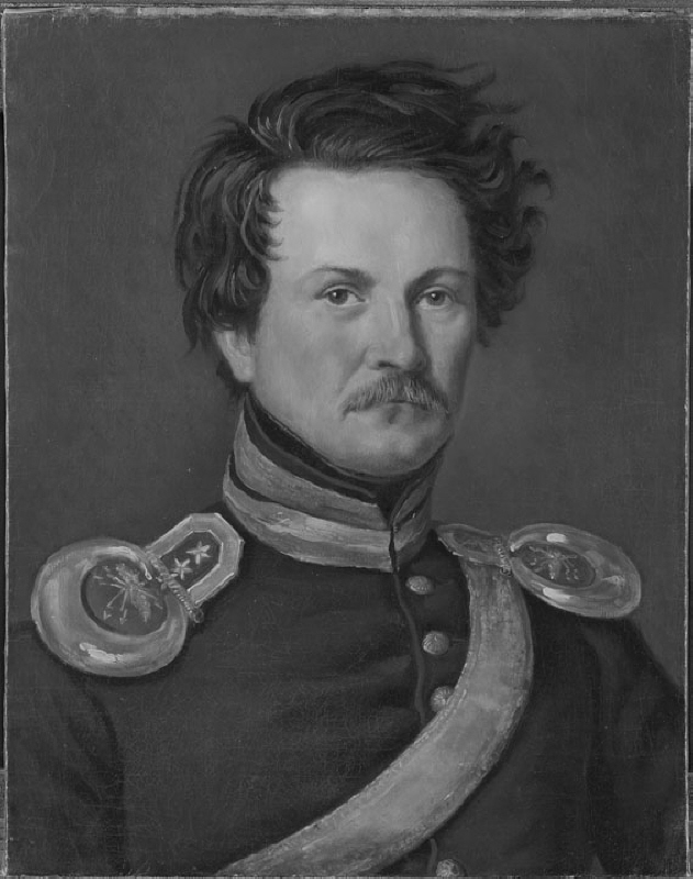 Alexander Klemens Wetterling (1796-1858), major, artist, married to Ulrika Catharina Bergström