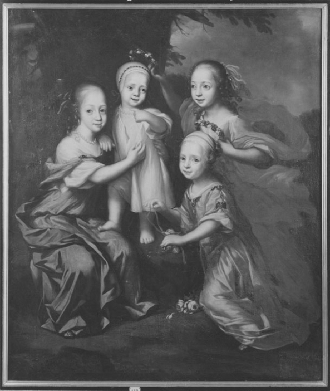 Four children of Gustav Adolf of Mecklenburg-Güstrow
