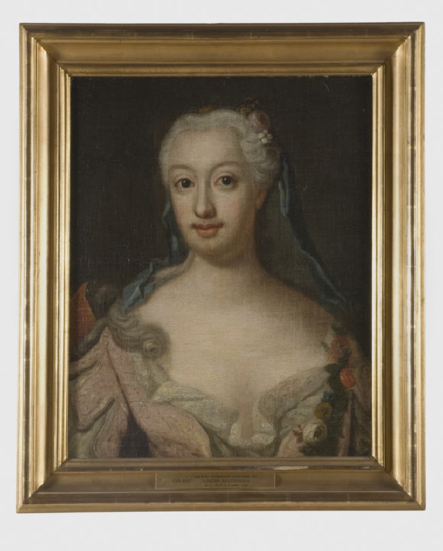 Unknown woman, member of the Reuterholm family, possibly Anna Katarina Reuterholm or Hedvig Sofia von Leopold