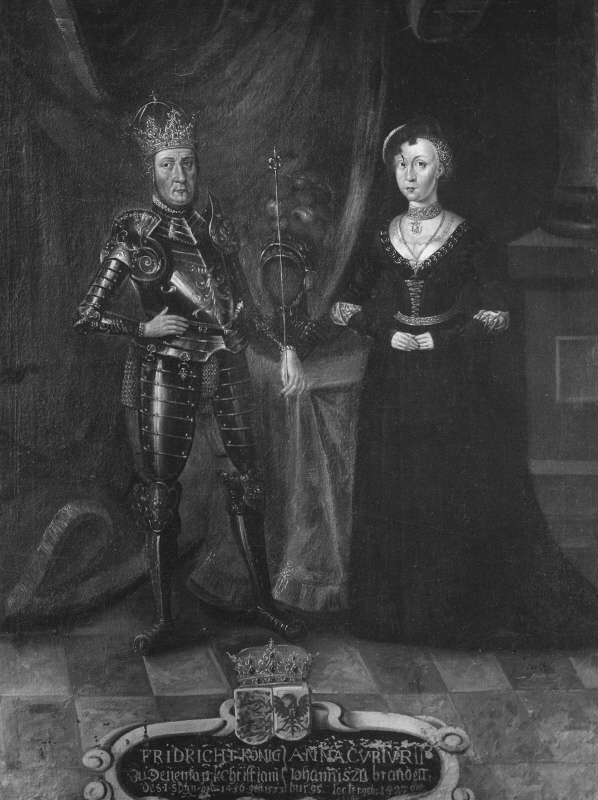 Fredrik I, 1471-1533, kung av Danmark och Norge och Anna, 1487-1514,  prinsessa av Brandenburg