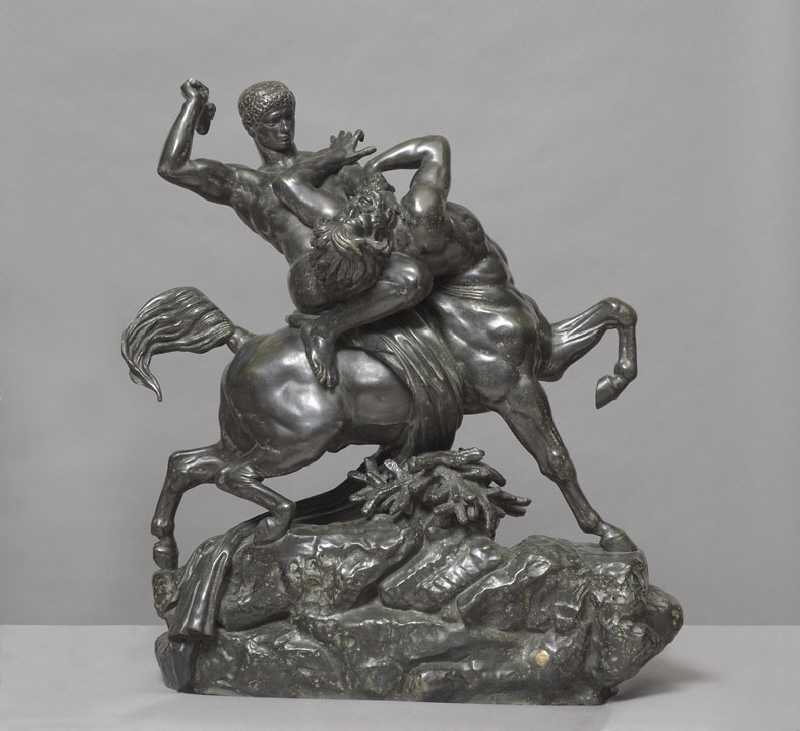 Theseus wrestling with the Centaur