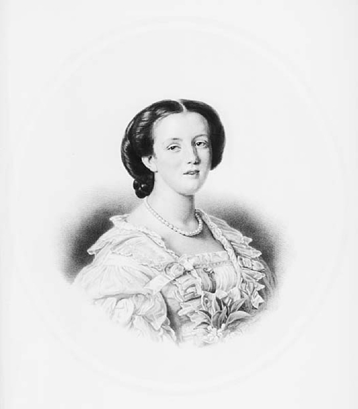 Porträtt av Sophie - hertiginna av Östergötland