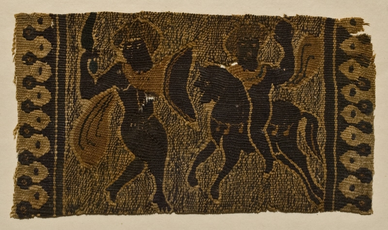 Textilfragment, koptiskt