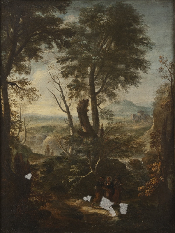 Landscape with Christ and the Two Disciples on the Way to Emmaus