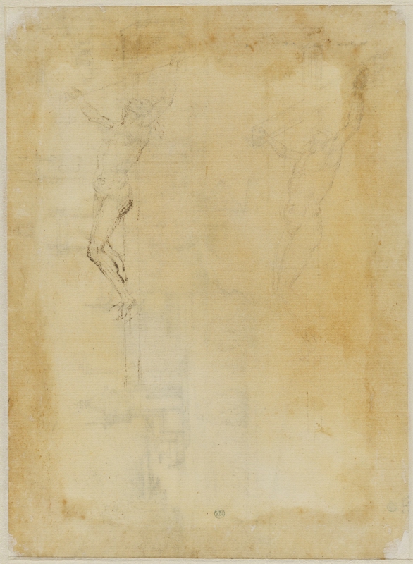 Two studies for Christ on the Cross