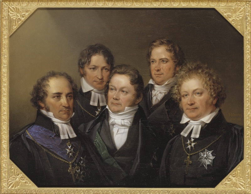 Five Famous Contemporaries, 1843