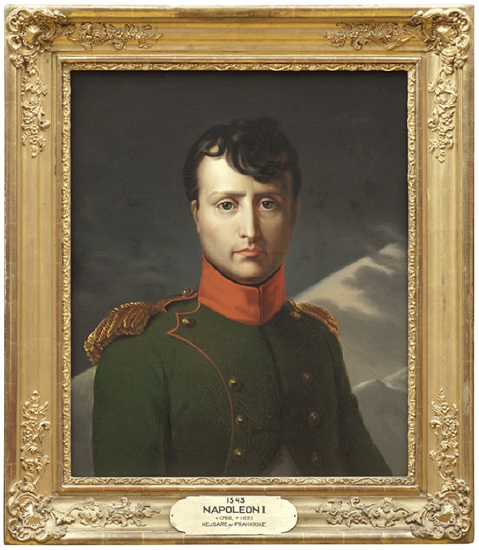 Napoleon I (1769-1821), emperor of France, married to 1. Josefina Tascher de la Pagerie, 2. Maria Lovisa of Austria