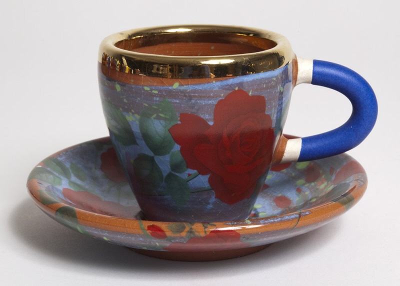Cup with saucer