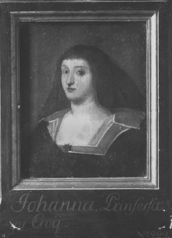 Johanna prinsessa, 1450-1504, prinsessa av Croy pfalzgrevinna av Simmern Zweibrücken Veldenz
