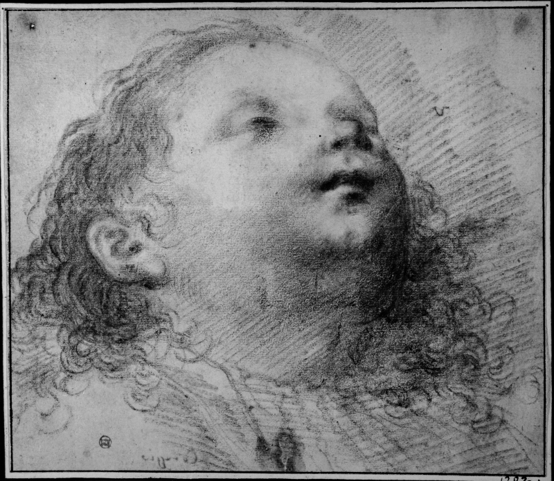 Head of a child
