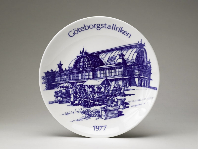 Samlartallrik "Göteborgstallriken 1977"