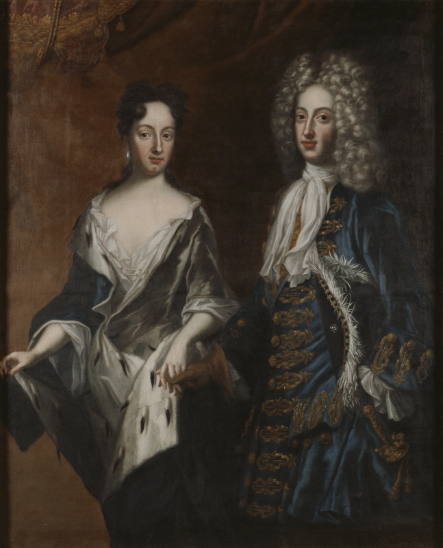 Frederick IV (1671-1702), Duke of Holstein-Gottorp, and his spouse Hedvig Sophia (1681–1708), Swedish princess