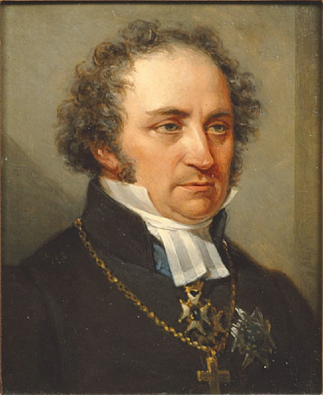 Johan Olof Wallin (1779-1839), archbishop, author, married to Anna Maria Dimander