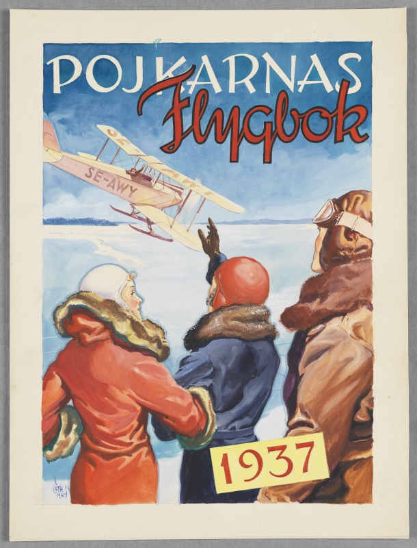 The Boys’ Book of Aviation 1937, cover